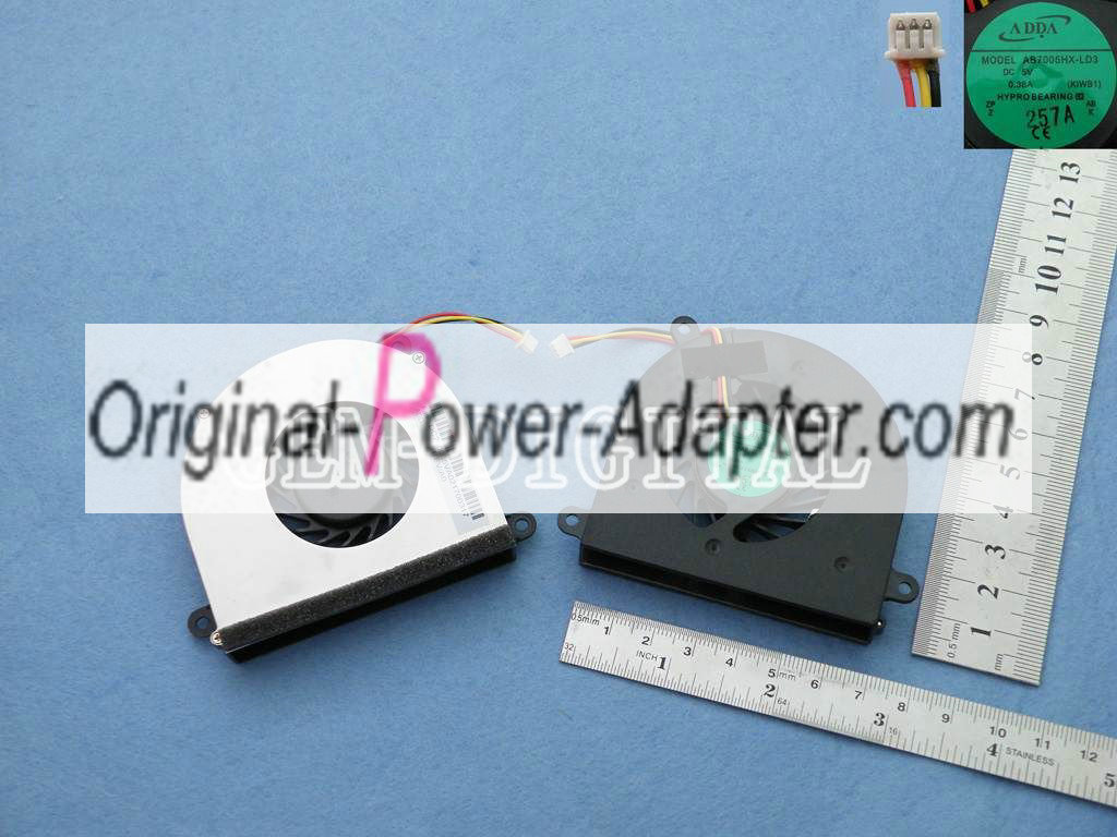 New CPU Fan For LENOVO IdeaPad Y550 Y550M AB7005HX-LD3 DC5V 0.38